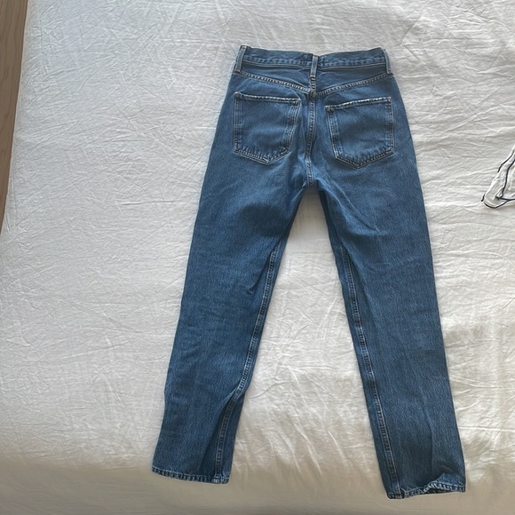 AGOLDE Riley Highrise jean. SZ 24 - Picture 2 of 3